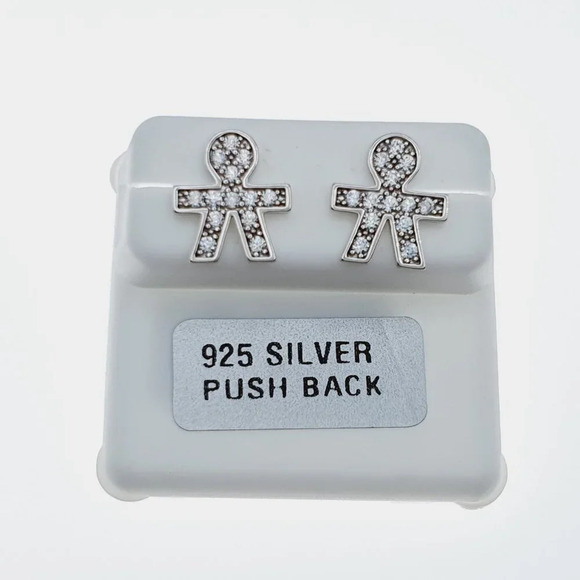 925 sterling silver luxury CZ earrings for women/girls, Best forRJUS2149 - Picture 10 of 10